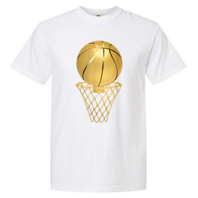 Basketball Player Trophy Game Coach Sports Lover Garment-Dyed Heavyweight T-Shirt