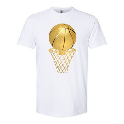 Basketball Player Trophy Game Coach Sports Lover Softstyle CVC T-Shirt