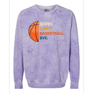 Basketball Player Team Sport Hoop Ball Game Guard Forward Colorblast Crewneck Sweatshirt