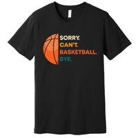 Basketball Player Team Sport Hoop Ball Game Guard Forward Premium T-Shirt