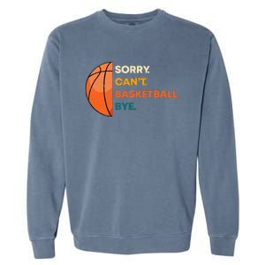 Basketball Player Team Sport Hoop Ball Game Guard Forward Garment-Dyed Sweatshirt