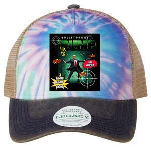 Bullet Proof Trump You Missed Comic Book Legacy Tie Dye Trucker Hat