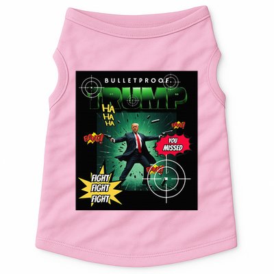 Bullet Proof Trump You Missed Comic Book Doggie Tank