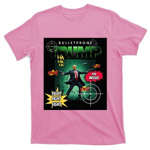 Bullet Proof Trump You Missed Comic Book T-Shirt