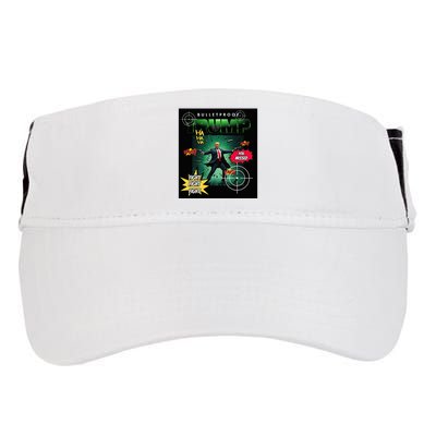 Bullet Proof Trump You Missed Comic Book Adult Drive Performance Visor