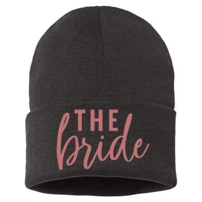 Bachelorette Party The Bride Sustainable Knit Beanie