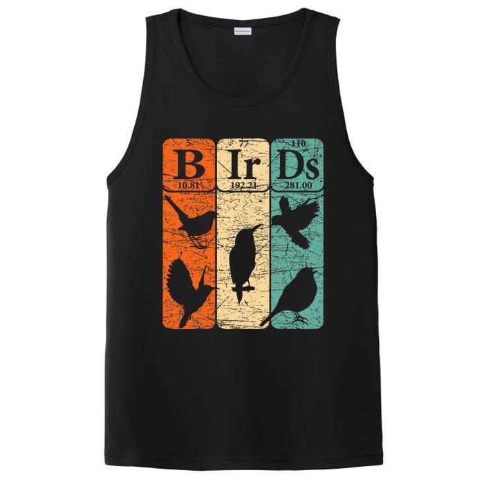 Birds Periodic Table Elements Birdwatching Ornithology PosiCharge Competitor Tank