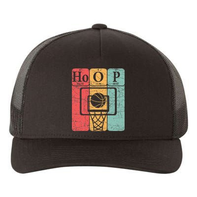 Basketball Periodic Table Elements Science Nerd Basketballer Yupoong Adult 5-Panel Trucker Hat