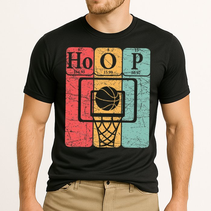 Basketball Periodic Table Elements Science Nerd Basketballer Performance Shirt