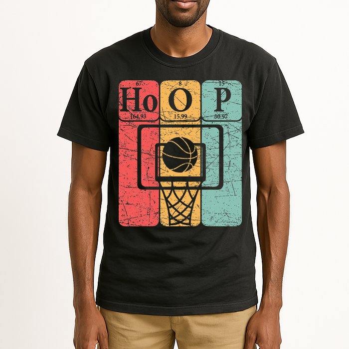 Basketball Periodic Table Elements Science Nerd Basketballer Tall T-Shirt
