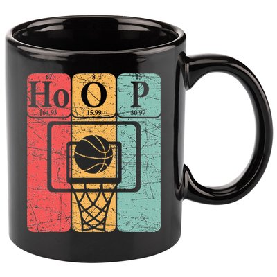 Basketball Periodic Table Elements Science Nerd Basketballer 11oz C Handle Ceramic Mug