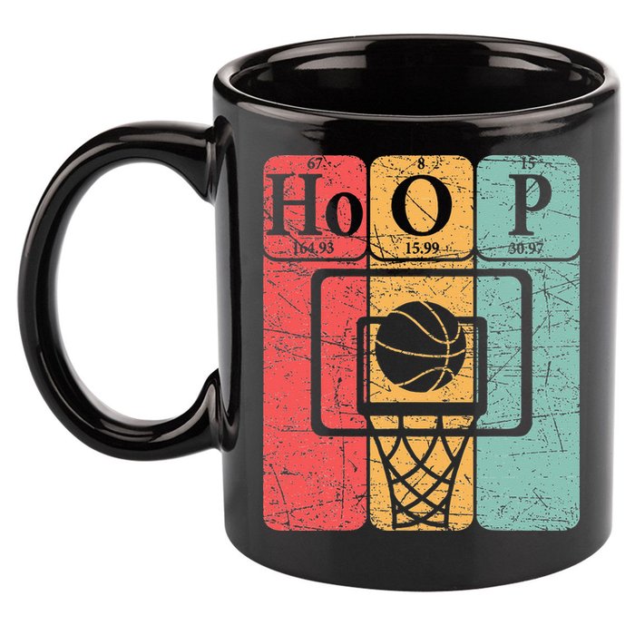 Basketball Periodic Table Elements Science Nerd Basketballer 11oz C Handle Ceramic Mug