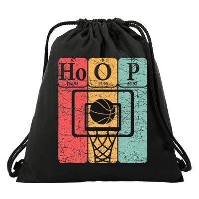 Basketball Periodic Table Elements Science Nerd Basketballer Drawstring Bag