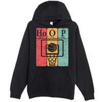 Basketball Periodic Table Elements Science Nerd Basketballer Premium Pullover Hoodie