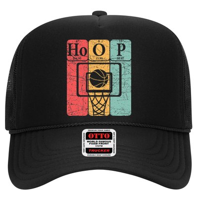 Basketball Periodic Table Elements Science Nerd Basketballer Trucker Hat