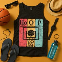 Basketball Periodic Table Elements Science Nerd Basketballer Tank Top