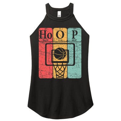 Basketball Periodic Table Elements Science Nerd Basketballer Women's Perfect Tri Rocker Tank