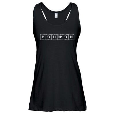 Bourbon Periodic Table Of Elements Ladies Essential Flowy Tank