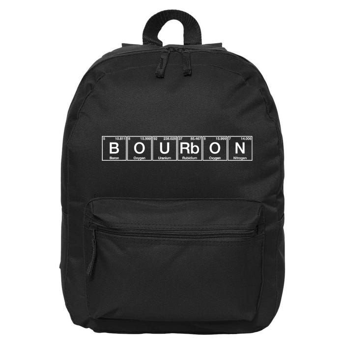 Bourbon Periodic Table Of Elements 16 in Basic Backpack