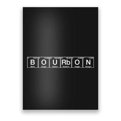 Bourbon Periodic Table Of Elements Poster