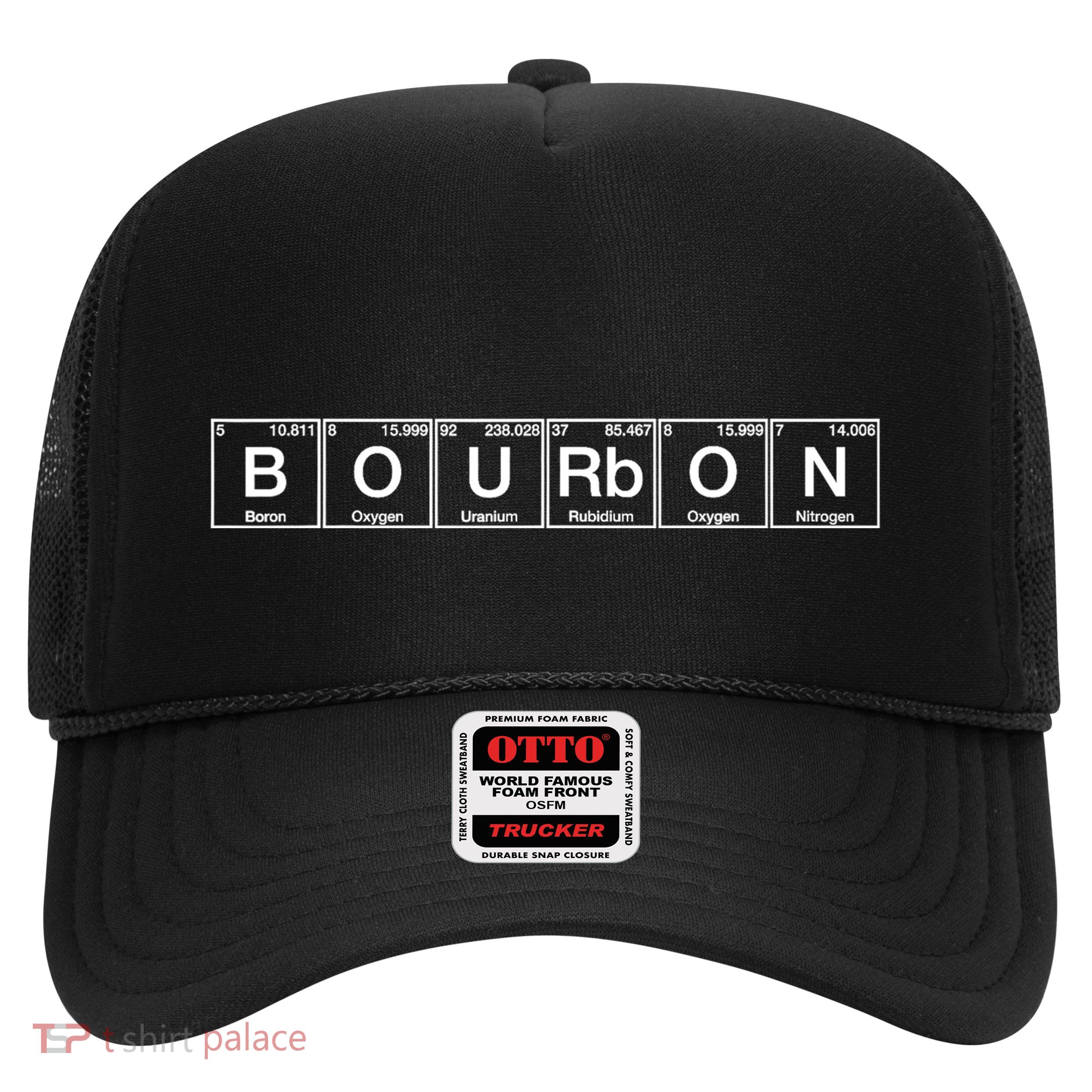 Bourbon Periodic Table Of Elements Trucker Hat