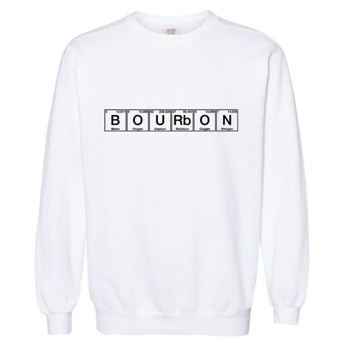Bourbon Periodic Table Of Elements Garment-Dyed Sweatshirt