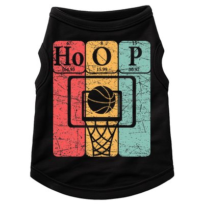 Basketball Periodic Table Elements Science Nerd Basketballer Doggie Tank