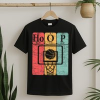 Basketball Periodic Table Elements Science Nerd Basketballer T-Shirt