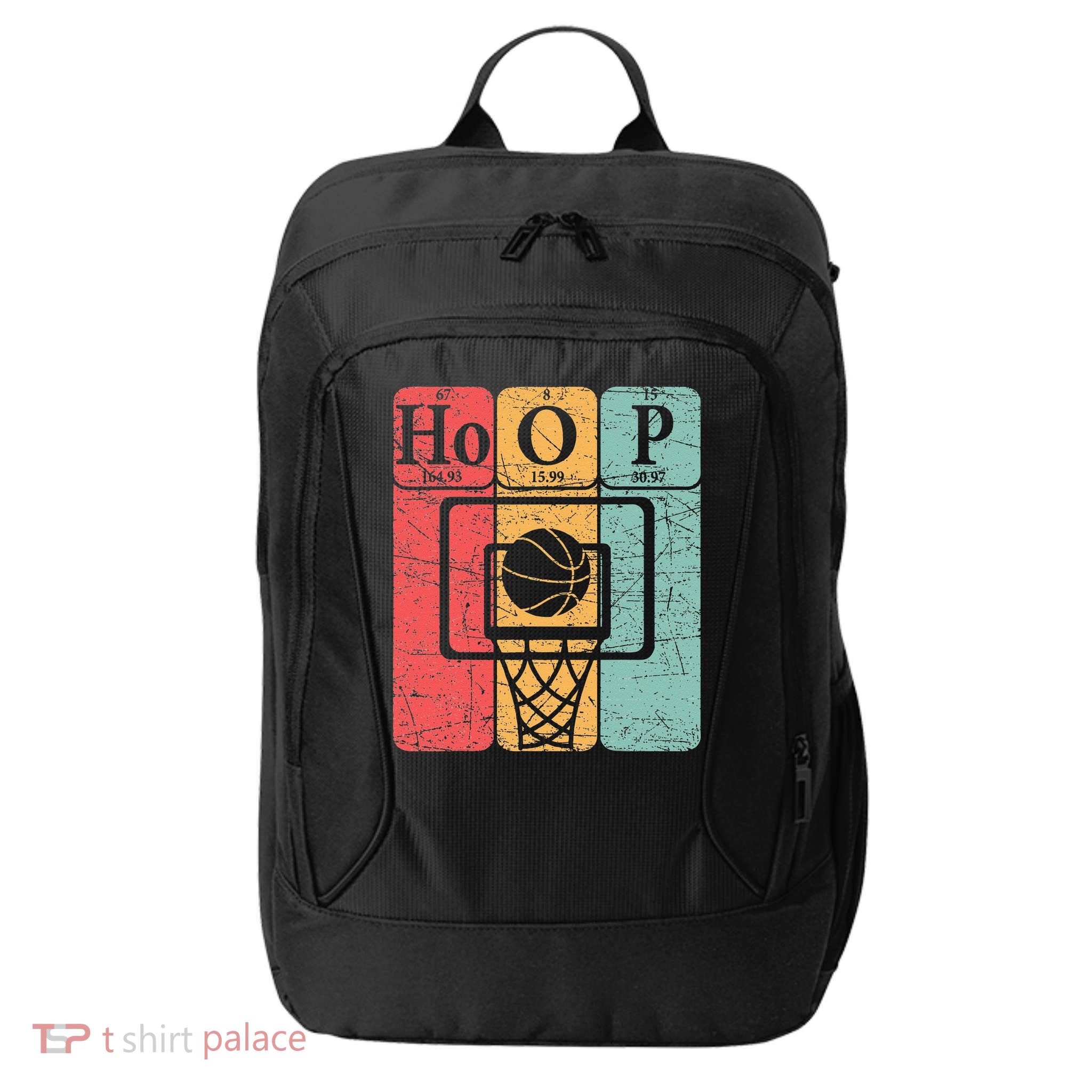Basketball Periodic Table Elements Science Nerd Basketballer City Backpack