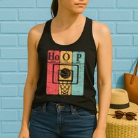 Basketball Periodic Table Elements Science Nerd Basketballer Womens Tank Top