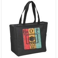 Basketball Periodic Table Elements Science Nerd Basketballer Zip Tote Bag