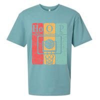 Basketball Periodic Table Elements Science Nerd Basketballer Sueded Cloud Jersey T-Shirt