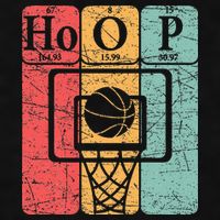 Basketball Periodic Table Elements Science Nerd Basketballer Ladies PosiCharge Tri-Blend Wicking Tank
