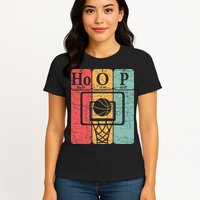 Basketball Periodic Table Elements Science Nerd Basketballer Womens T-Shirt