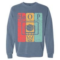 Basketball Periodic Table Elements Science Nerd Basketballer Garment-Dyed Sweatshirt
