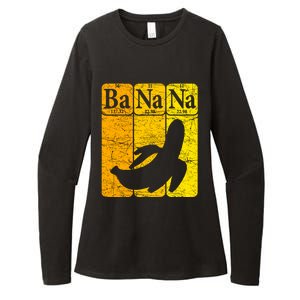 Banana Periodic Table Elements Banana Lover Fruit Nerd Womens CVC Long Sleeve Shirt