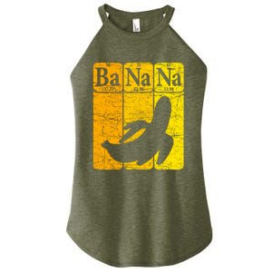 Banana Periodic Table Elements Banana Lover Fruit Nerd Women's Perfect Tri Rocker Tank