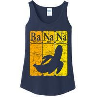 Banana Periodic Table Elements Banana Lover Fruit Nerd Ladies Essential Tank