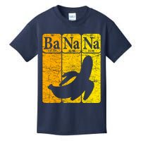 Banana Periodic Table Elements Banana Lover Fruit Nerd Kids T-Shirt