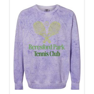 Beresford Park Tennis Club Colorblast Crewneck Sweatshirt