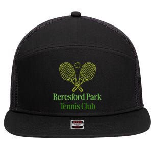 Beresford Park Tennis Club 7 Panel Mesh Trucker Snapback Hat