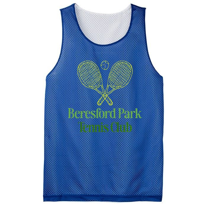 Beresford Park Tennis Club Mesh Reversible Basketball Jersey Tank