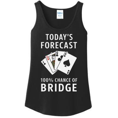 Bridge Player TodayS Forecast 100 Chance Of Bridge Ladies Essential Tank