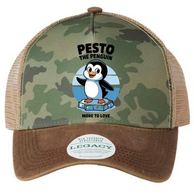 Baby Pesto The Penguin More To Love Absolute Unit Viral Meme Legacy Tie Dye Trucker Hat