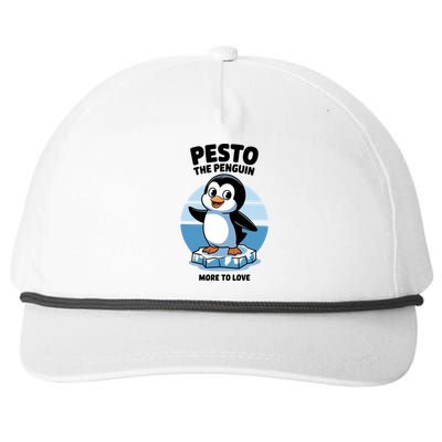 Baby Pesto The Penguin More To Love Absolute Unit Viral Meme Snapback Five-Panel Rope Hat