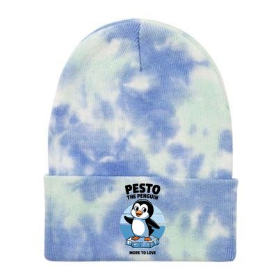 Baby Pesto The Penguin More To Love Absolute Unit Viral Meme Tie Dye 12in Knit Beanie