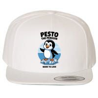 Baby Pesto The Penguin More To Love Absolute Unit Viral Meme Wool Snapback Cap