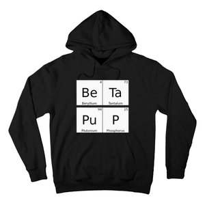 Bdsm Periodic Table Element Beta Pup Kink Roleplay Hoodie