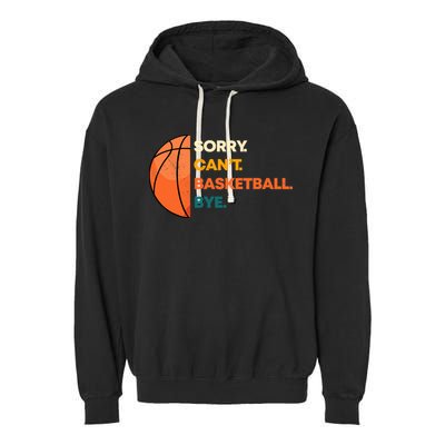 Basketball Player Team Sport Hoop Ball Game Guard Forward Garment-Dyed Fleece Hoodie