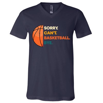 Basketball Player Team Sport Hoop Ball Game Guard Forward V-Neck T-Shirt
